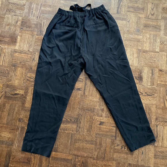 Frank & Oak high waist black tencel trousers - Picture 8 of 9